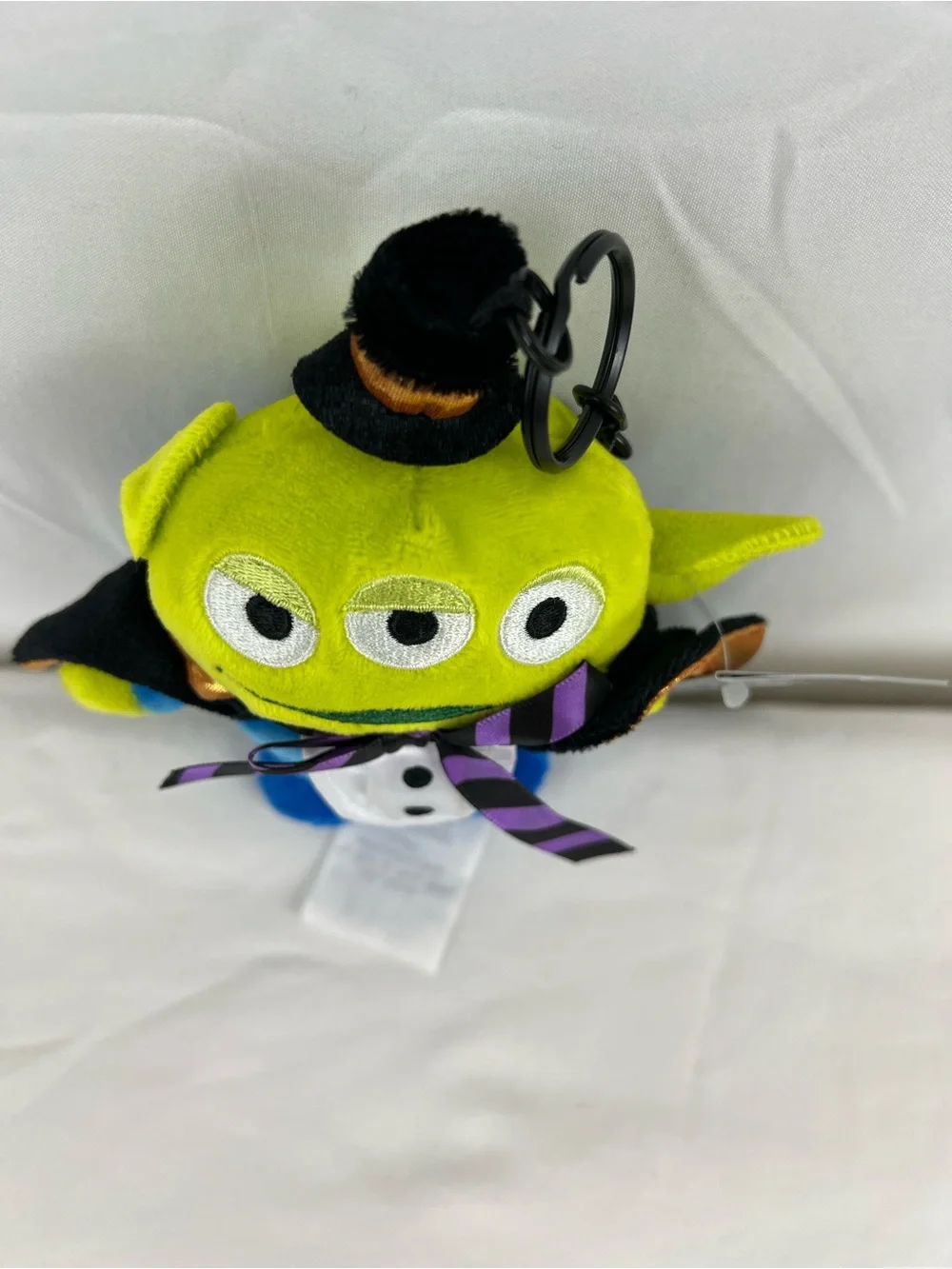 Disney Pixar 2026 Green Alien in Halloween Costume Plush Keychain Toy Story 6”